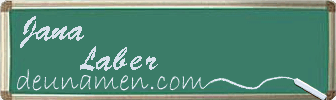 Jana Laber Visitenkarte